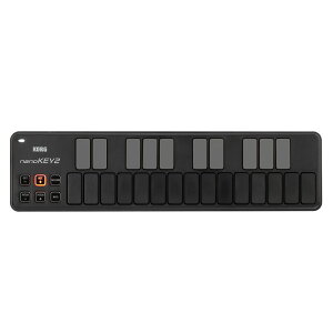 KORG MIDI�L�[�{�[�h 25���� nanoKEY2 BK (�u���b�N) USB