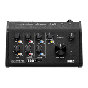 KORG �R���O microAUDIO722 �I�[�f�B�I�C���^�[�t�F�C�X �A�i���O�t�B���^�[����