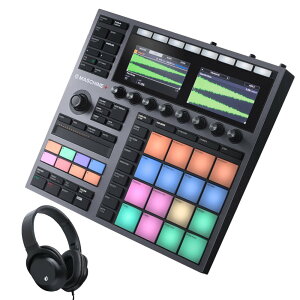 Native Instruments MASCHINE+ �}�V�[���v���X + �w�b�h�z�� KHP-001 [�T���v���[ �l�C�e�B�u�C���X�g�D�������c]