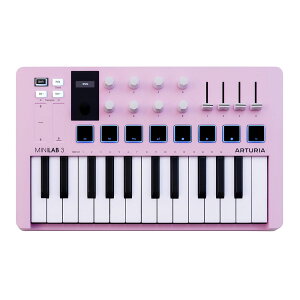 Arturia MIDI�L�[�{�[�h 25���� MiniLab3 ����J���[ ���[�Y