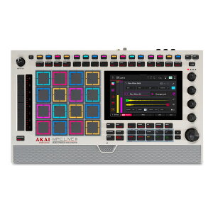 �s����J���[�t AKAI �A�J�C MPC LIVE 3 Retro �T���v���[ �O���[���}�V�[�� ���y����c�[�� �X�^���h�A���[��