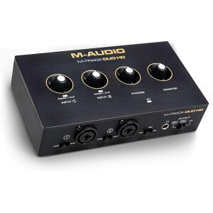 M-AUDIO オーディオインターフェース M-Track Duo HD / USB-C対応 2イン2アウト