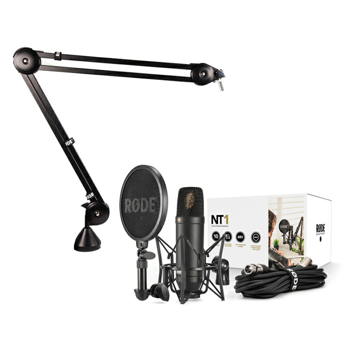楽天市場】RODE NT1 KIT + PSA1 スタジオ用 マイクアーム スタンド 