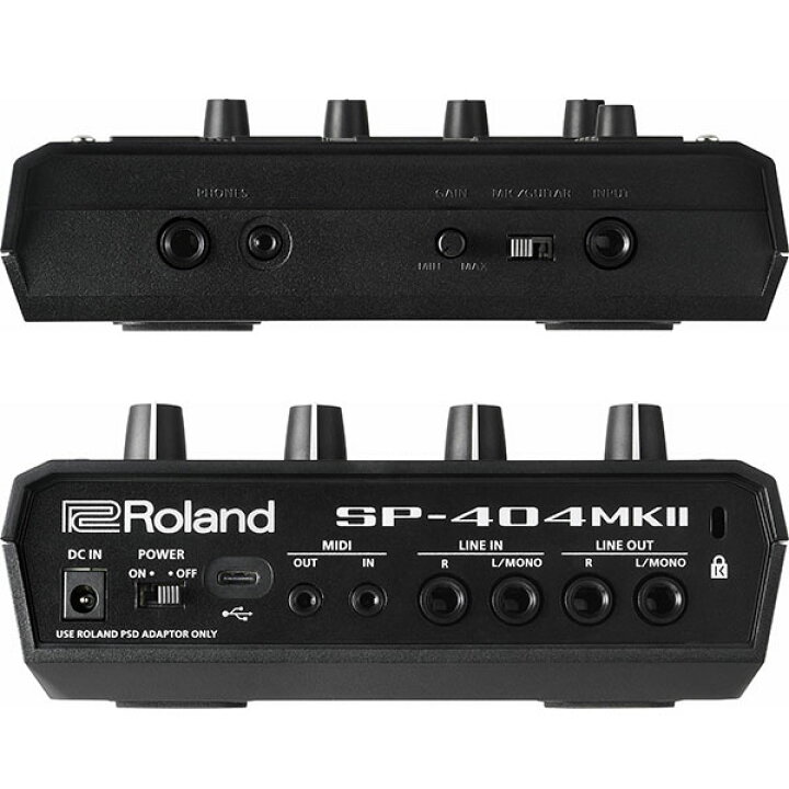 楽天市場】Roland ローランド サンプラー SP-404MK2 + SDカード(16GB 