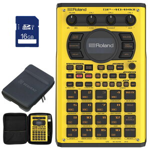 Roland [h Tv[ SP-404MK2-Y + SDJ[h(16GB) + LOP[X CC-KSP Zbg 200