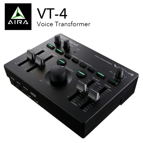 【即発送可能】 時間指定不可 ボイス トランスフォーマーの最新モデル Roland ローランド AIRA VT-4 Voice Transformer ボイストランスフォーマー carsonulc.org carsonulc.org