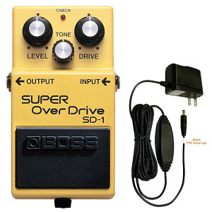 BOSS {X SD-1 Super OverDrive + A_v^[ PSA-100S2 Zbg M^[GtFN^[