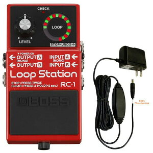 BOSS ボス RC-1 Loop Station ルーパー + 純正アダプター PSA-100S2 セット