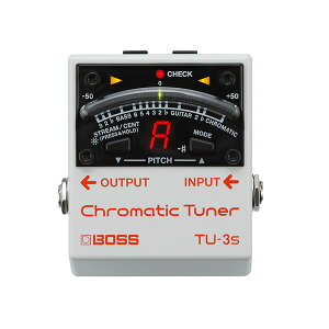 BOSS �{�X TU-3S Chromatic Tuner �N���}�`�b�N�`���[�i�[