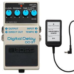 BOSS {X DD-3T Digital Delay fBC + ACA_v^[ FREE THE TONE SP-9 Zbg