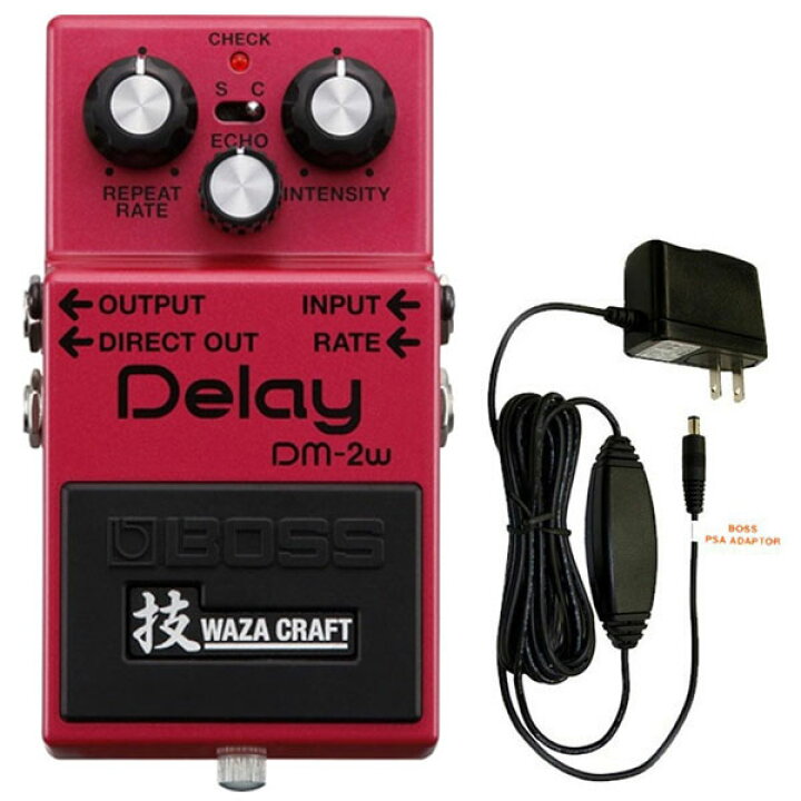 楽天市場】BOSS ボス DM-2W WAZA CRAFT Delay ディレイ + 純正AC 