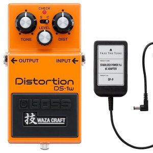 BOSS {X DS-1W WAZA CRAFT fBXg[V + ACA_v^[ FREE THE TONE SP-9 Zbg