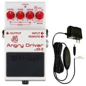 BOSS ボス JB-2 Angry Driver オーバードライブ + 純正アダプター PSA-100S2 セット