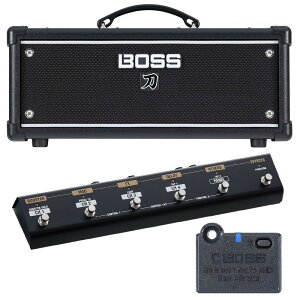 BOSS {X KATANA HEAD GEN 3 [Guitar Amplifier] + BT-DUAL + GA-FC EX Foot Controller Zbg