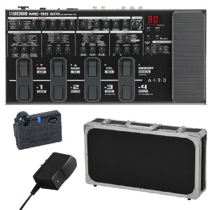 BOSS �{�X ME-90 Guitar Multiple Effects + BT-DUAL + �����A�_�v�^�[ PSA100S2 EC60 BK �G�t�F�N�^�[�{�[�h �P�[�X �Z�b�g