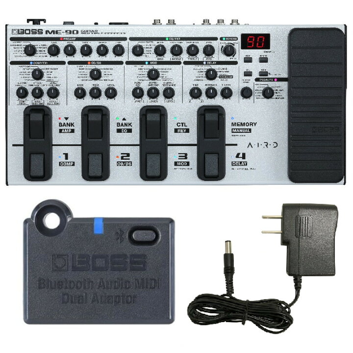 楽天市場】BOSS ボス ME-90-WH Guitar Multiple Effects 《限定生産 