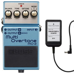 BOSS �{�X MO-2 Multi Overtone �}���`�I�[�o�[�g�[�� + AC�A�_�v�^�[ FREE THE TONE SP-9 �Z�b�g