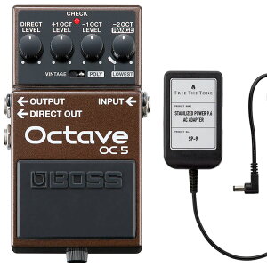 BOSS {X OC-5 Octave IN^[u + ACA_v^[ FREE THE TONE SP-9 Zbg M^[ GtFN^[
