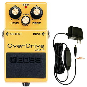 BOSS ボス OD-3 OverDrive オーバードライブ + 純正アダプター PSA-100S2 セット