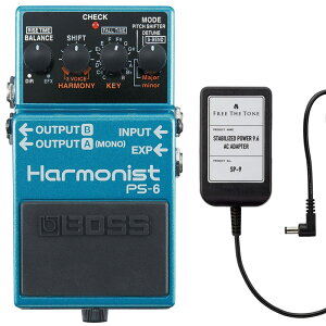 BOSS �{�X PS-6 Harmonist �n�[���j�X�g + AC�A�_�v�^�[ FREE THE TONE SP-9 �Z�b�g