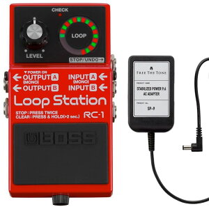 BOSS {X RC-1 Loop Station [p[ + ACA_v^[ FREE THE TONE SP-9 Zbg