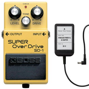 BOSS {X SD-1 Super OverDrive + ACA_v^[ FREE THE TONE SP-9 Zbg