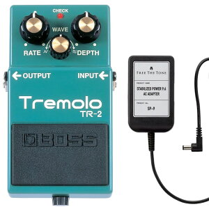 BOSS {X TR-2 Tremolo g + ACA_v^[ FREE THE TONE SP-9 Zbg