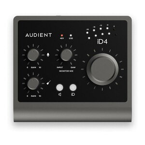 AUDIENT iD4mk II 2in / 2out USB �I�[�f�B�I�E�C���^�[�t�F�C�X �I�[�f�B�G���g
