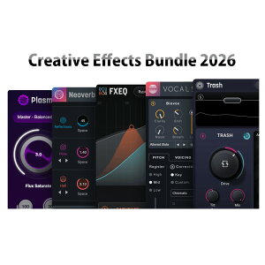 �s�L�����y�[���� �`6/30�܂ŁtiZotope �A�C�]�g�[�v Creative Effects Bundle 2026 �v���O�C�� DTM �G�t�F�N�g�s�_�E�����[�h�Łt