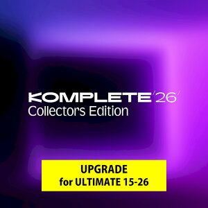 Native Instruments KOMPLETE 26 COLLECTORS EDITION �A�b�v�O���[�h for ULTIMATE 15 - 26�s���[���[�i�E�_�E�����[�h�ŁtDTM �\�t�g�E�F�A