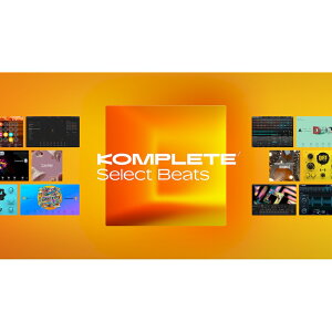 Native Instruments KOMPLETE SELECT BEATS�s���[���[�i�E�_�E�����[�h�ŁtDTM �\�t�g�E�F�A
