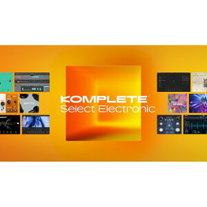 Native Instruments KOMPLETE SELECT ELECTRONIC�s���[���[�i�E�_�E�����[�h�ŁtDTM �\�t�g�E�F�A