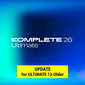 Native Instruments KOMPLETE 26 ULTIMATE �A�b�v�f�[�g for ULTIMATE 13 and Older�s���[���[�i�E�_�E�����[�h�ŁtDTM �\�t�g�E�F�A