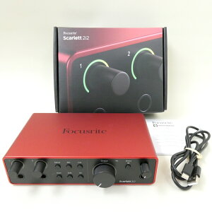 �s�A�E�g���b�g�i�tFocusrite �I�[�f�B�I �C���^�[�t�F�C�X Scarlett 2i2 4th Gen �t�H�[�J�X���C�g DTM