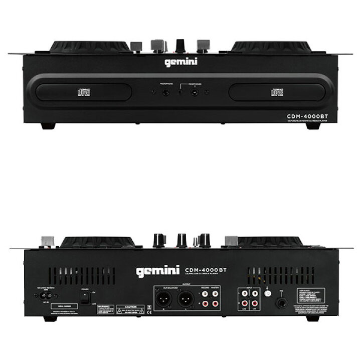 楽天市場】gemini ジェミナイ 一体型 オールインワンCDJコンソール CDM 