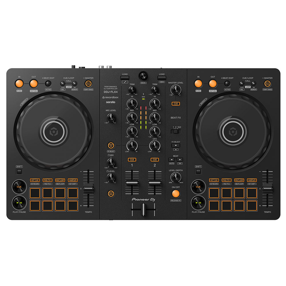 楽天市場】Pioneer DJコントローラー DDJ-FLX4 + DJバック PLUS-01 
