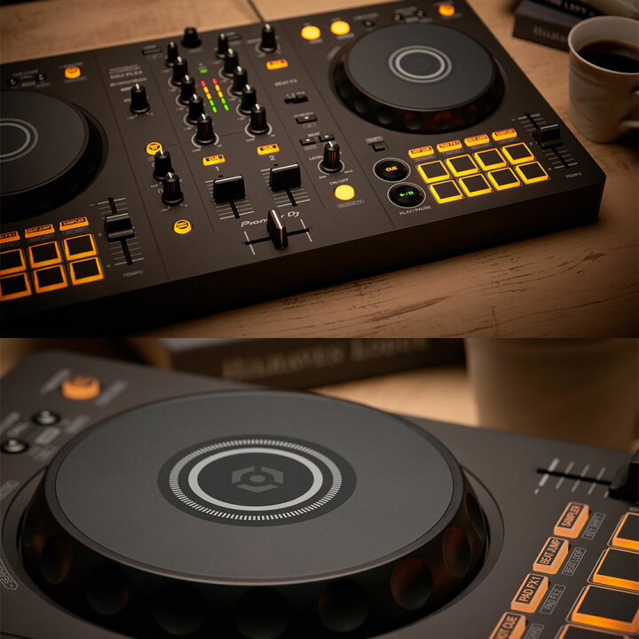 楽天市場】Pioneer DJコントローラー DDJ-FLX4 + PCスタンド + ダスト 