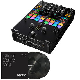 Pioneer DJミキサー DJM-S7 + Serato コントロールレコードBK(2枚組み) セット《serato DJ Pro / rekordbox対応》