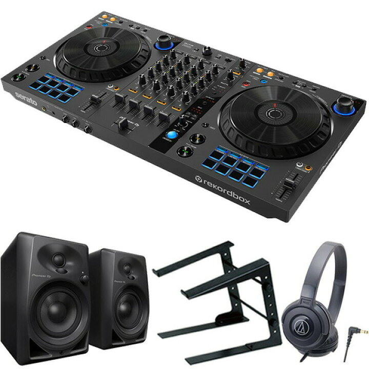 楽天市場】Pioneer 4CH DJコントローラー DDJ-FLX6-GT + ヘッドホン 