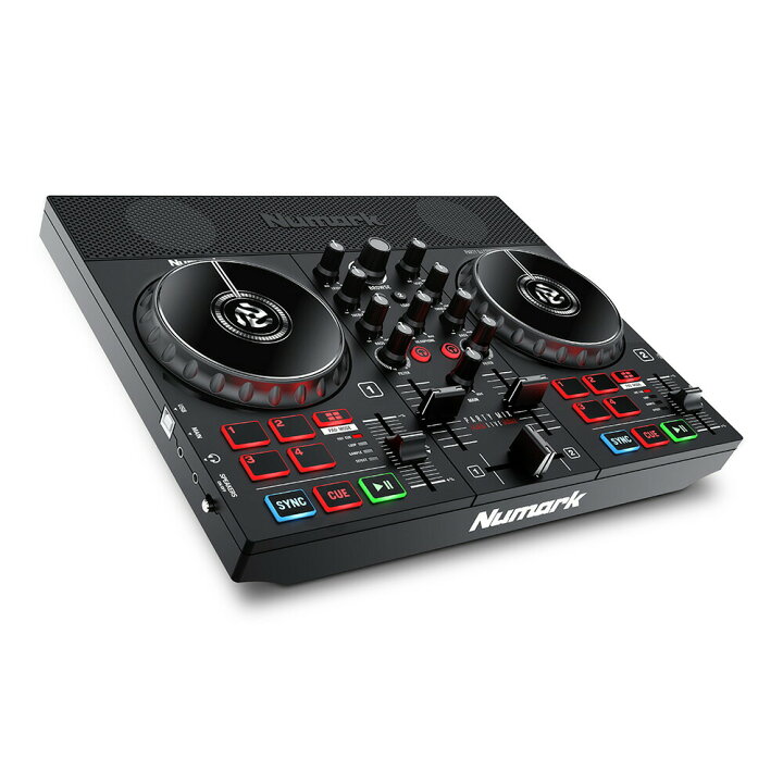楽天市場】Numark DJコントローラー Party Mix Live スピーカー内蔵 