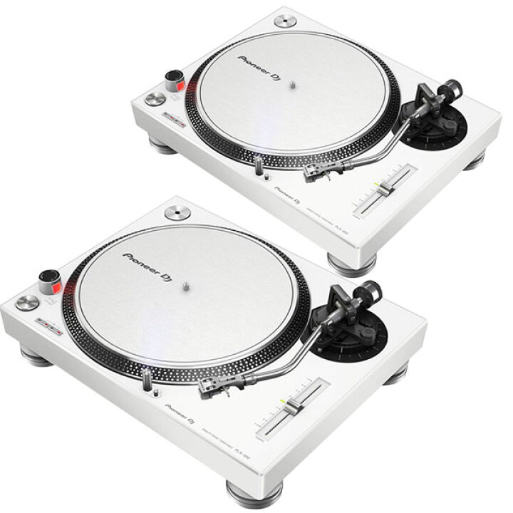 楽天市場】Pioneer DJ ターンテーブル PLX-500-W ×2台 セット : 三木 