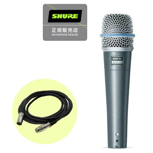 �s�݌Ɍ������ ���[�\�t SHURE �V���A�[ BETA57A �_�C�i�~�b�N�}�C�N + 3m�}�C�N�P�[�u�� (XLR-XLR) �������K�i 2�N�ۏ�
