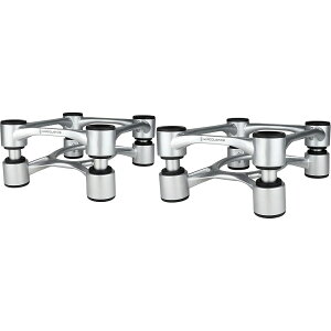 IsoAcoustics �X�s�[�J�[�X�^���h Aperta �A���~�J���[ (ISO-APRT-2-S) �y�A �Z�b�g