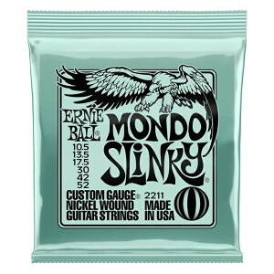 ERNIE BALL A[j[{[ 2211 MONDO SLINKY jbPEEh XL[ GLM^[  0105 - 052 s䂤pPbgցt