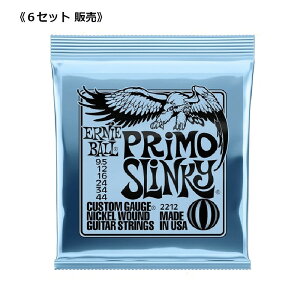 s6Zbg̔t ERNIE BALL 2212 Primo Slinky Nickel Wound Electric Guitar Strings 9.5-44 Gauge GLM^[  y䂤pPbgz