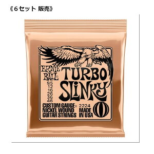 yKiE6Zbgz ERNIE BALL A[j[{[ 2224 TURBO SLINKY GLM^[  0095 - 046s䂤pPbgցt