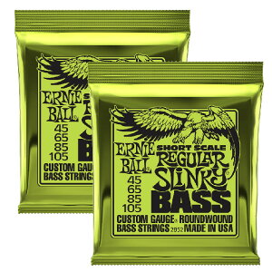 s2Zbg̔t ERNIE BALL 2852 Regular Slinky Nickel Wound Short Scale Bass Strings 45-105 Gauge V[g XP[ GLx[X  y䂤pPbgz
