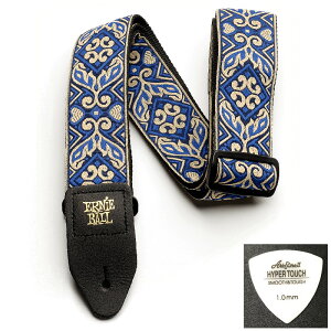 ERNIE BALL A[j[{[ Xgbv EB 4165 TRIBAL BLUE JACQUARD STRAP sbNt y䂤pPbgzwΉEX֎󂯂ɂ͂