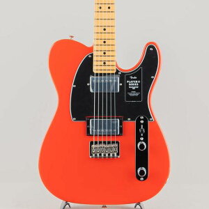 Fender tF_[ Player II Telecaster HH/Coral Red/Maple Fingerboard