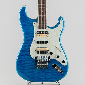 Fender tF_[ Michiya Haruhata Stratocaster/Caribbean Blue Transparent/Rosewood